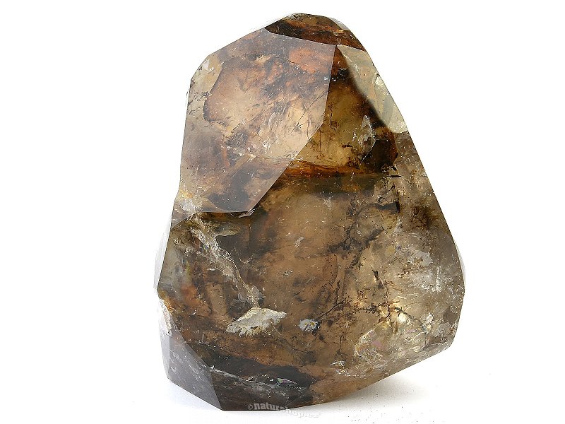 Dark brown with inclusions 418g