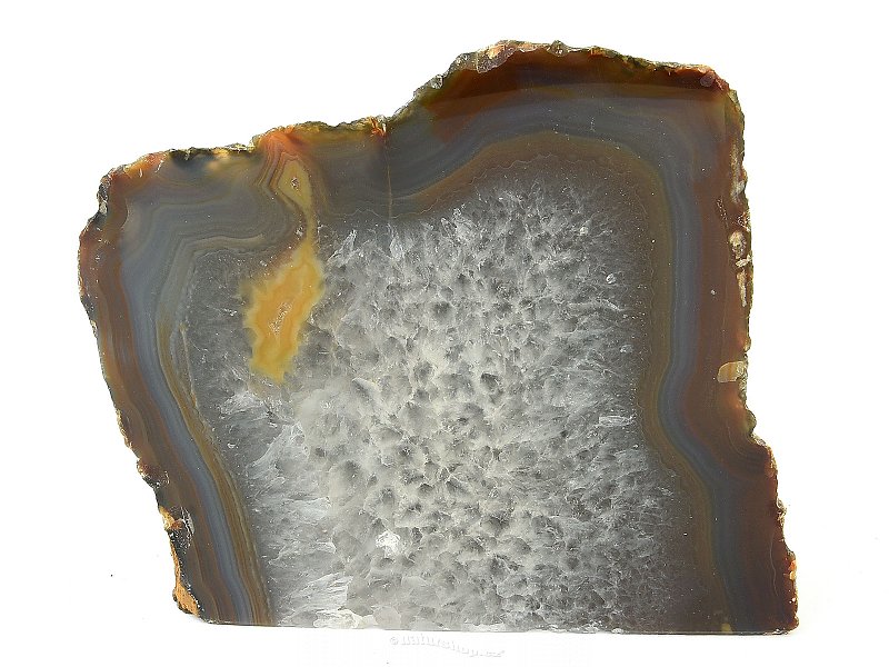 Agate geode from Brazil 469g