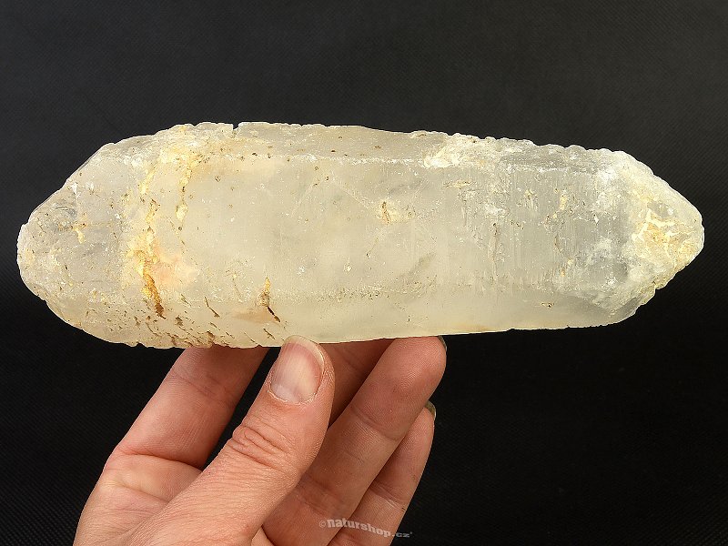 Oboustranný krystal křišťálu (Madagaskar) 593g
