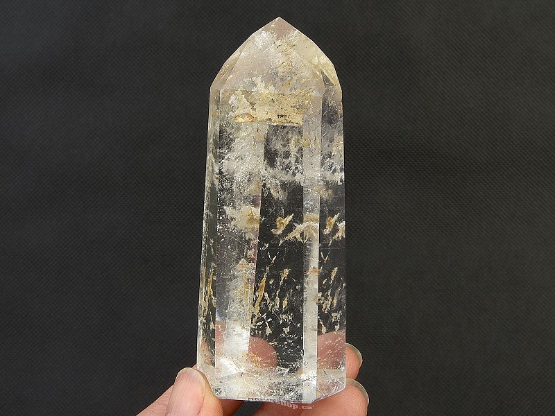 Point shape crystal with inclusions 163g