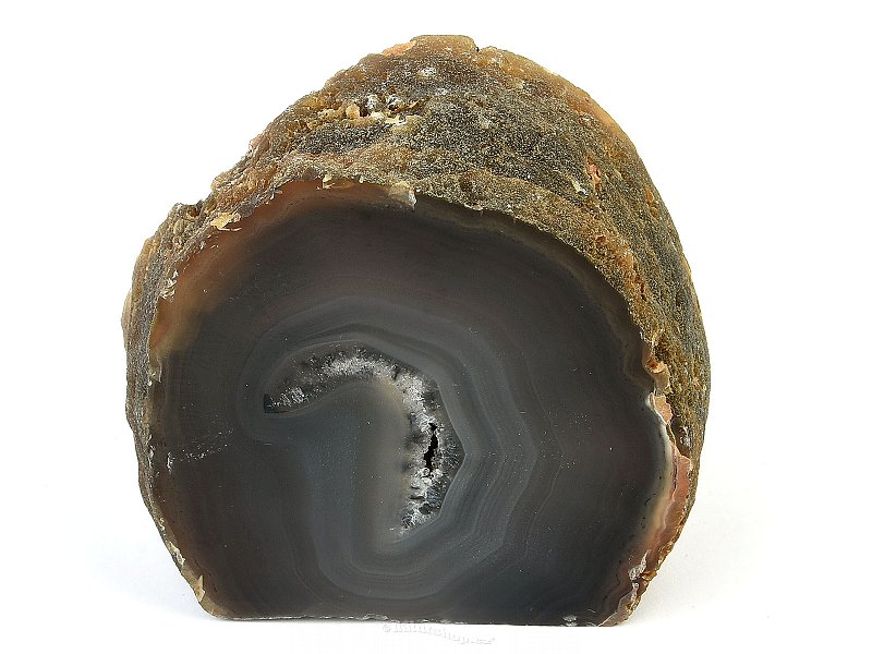 Agate geode from Brazil 338g