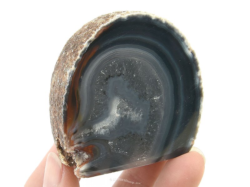 Agate geode from Brazil 160g