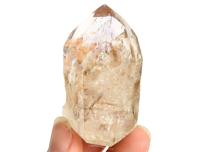 Crystal with inclusions cut point 69g