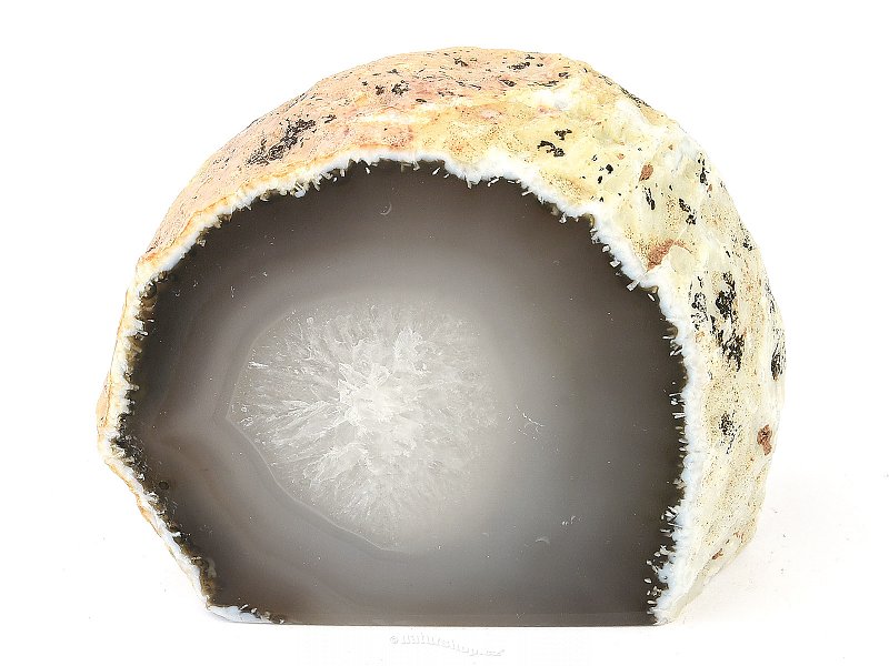 Agate geode from Brazil 404g