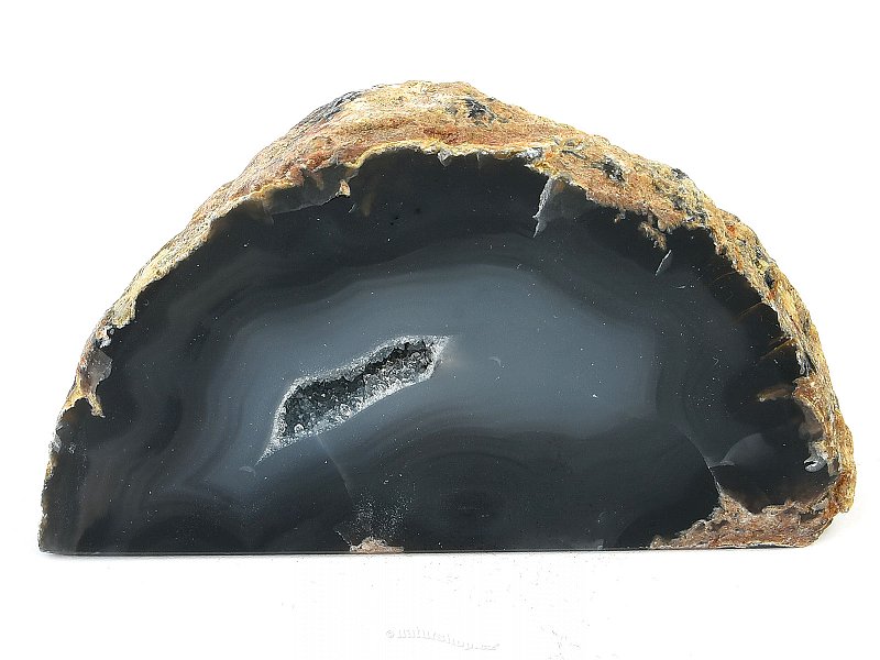 Geode agate with cavity Brazil 241g