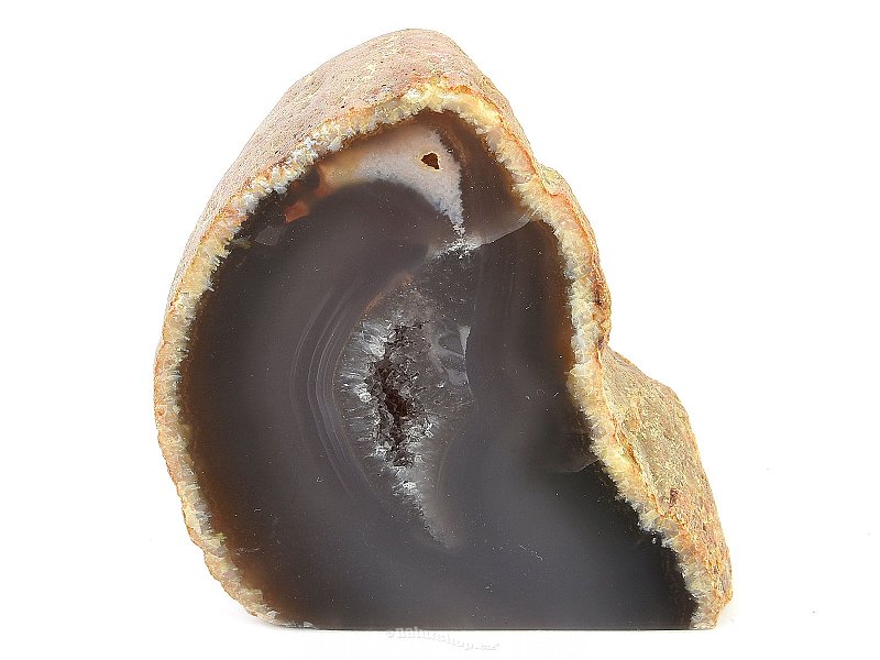 Agate geode with cavity 273g