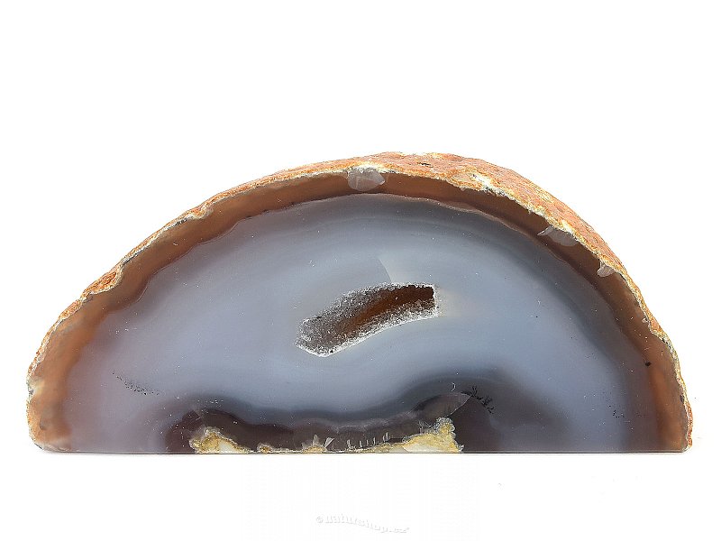 Geode agate with cavity 283g
