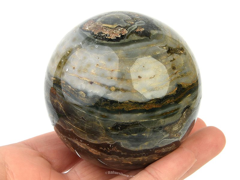Ocean jasper ball Ø 71mm