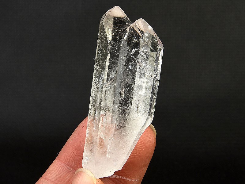 Křišťál dvojitý krystal QA z Brazílie 40g