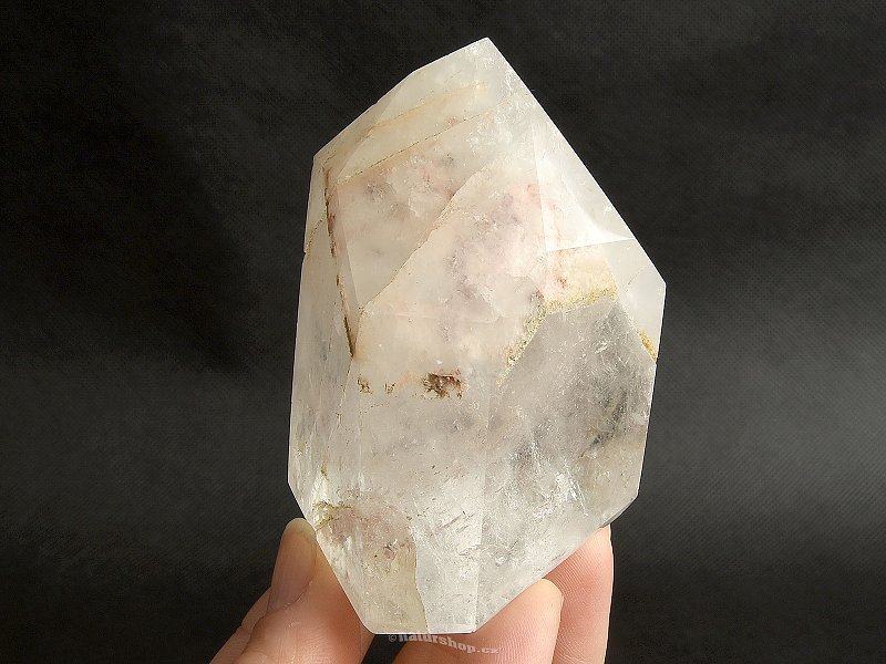 Crystal with inclusions cut point 271g