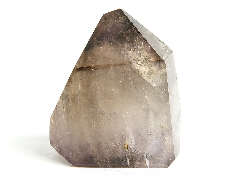 Amethyst + amethyst + crystal cut form 98g