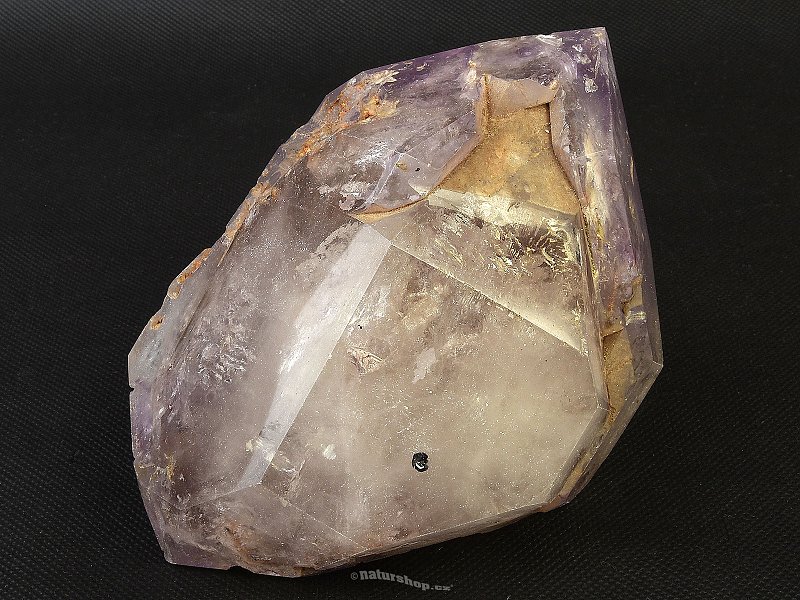Broušený oboustranný krystal ametyst 1653g
