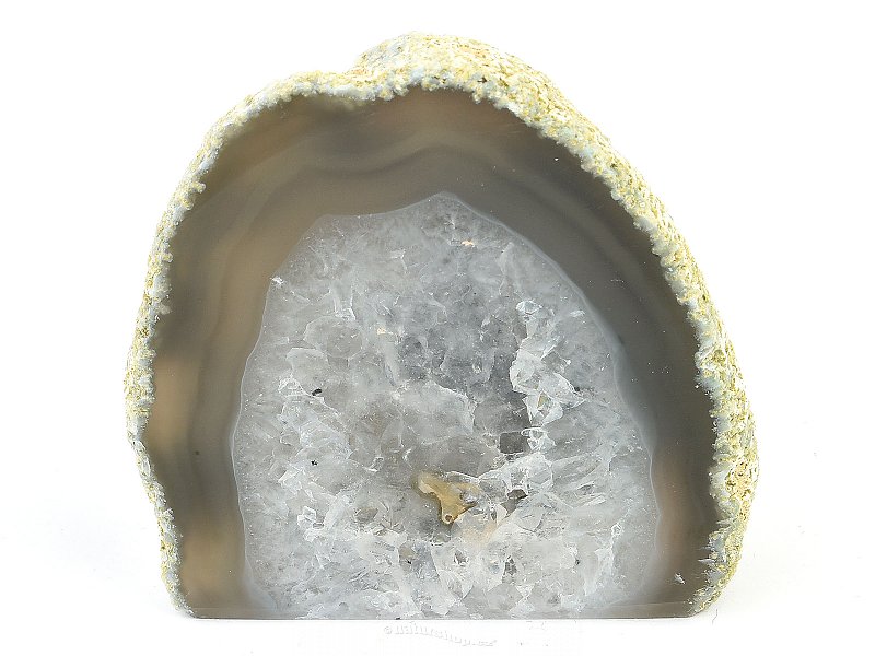 Agate geode from Brazil 132g