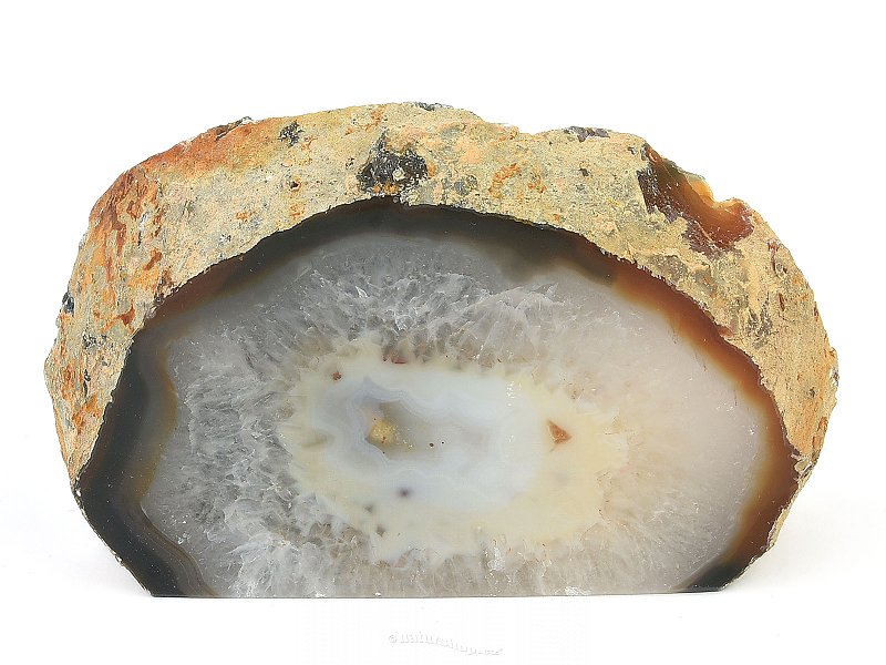 Agate geode from Brazil 1030g