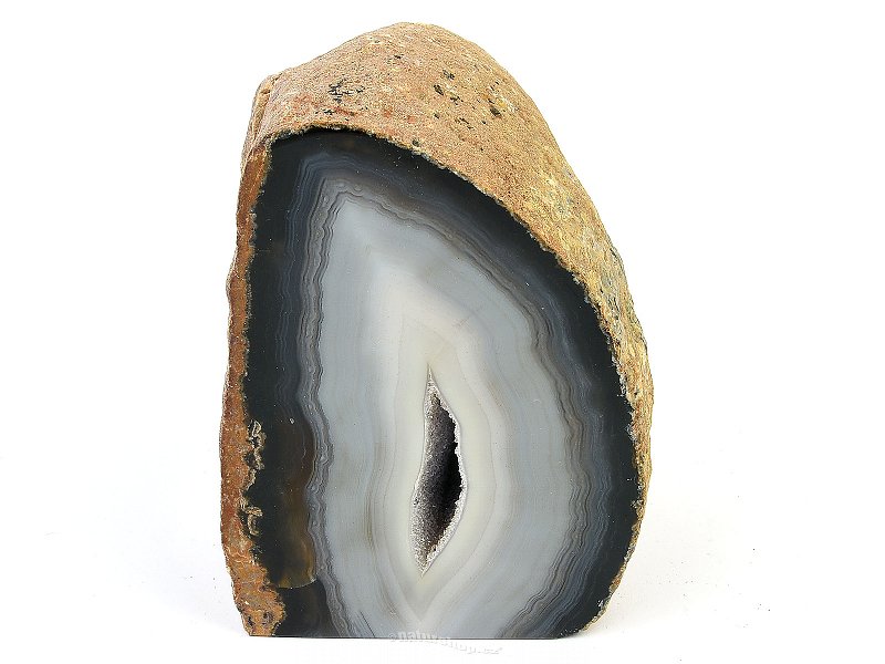 Geode agate with cavity Brazil 1266g