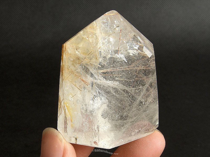 Sagenite in crystal cut point (69g)