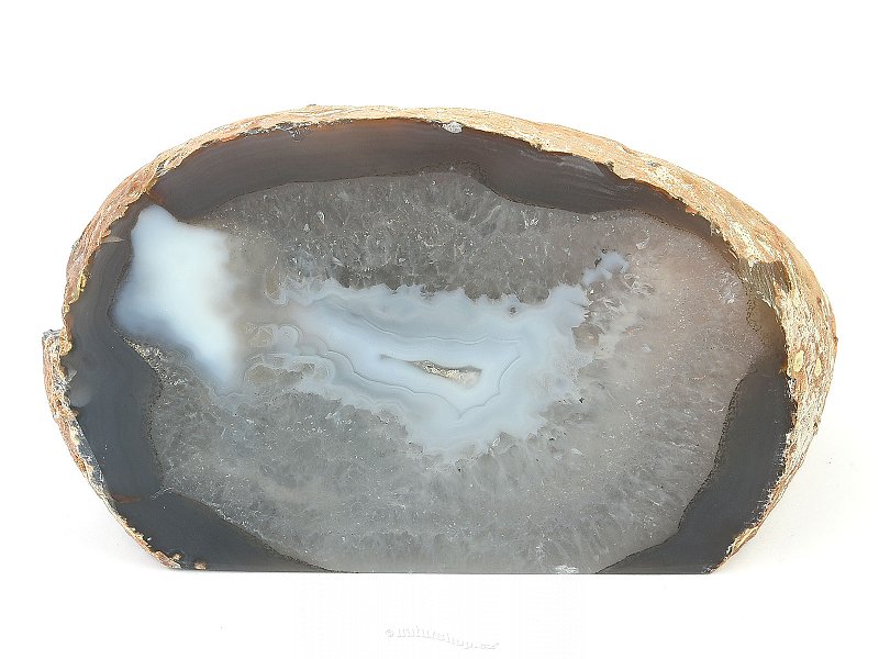Agate geode from Brazil 642g