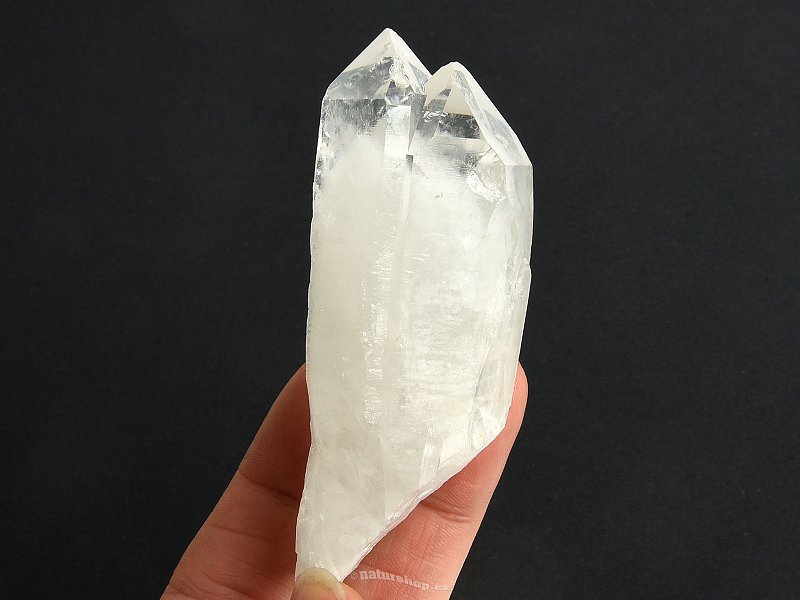 Křišťál dvojitý krystal z Madagaskaru 96g