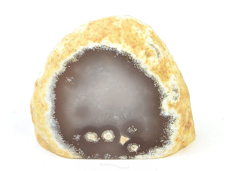 Agate geode from Brazil 326g
