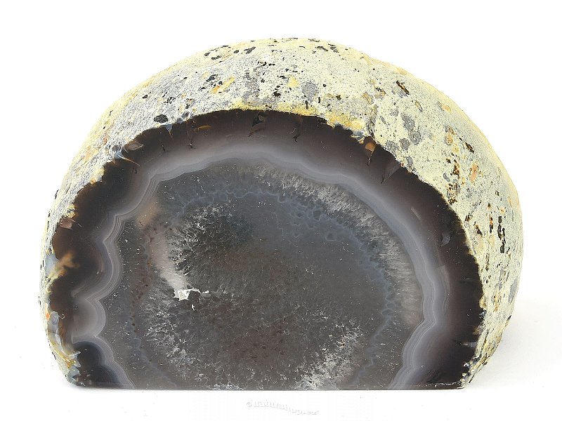 Agate geode from Brazil 543g
