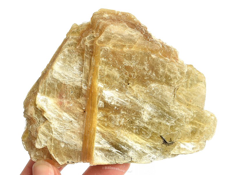 Lepidolite raw "mica yellow" Brazil 130g