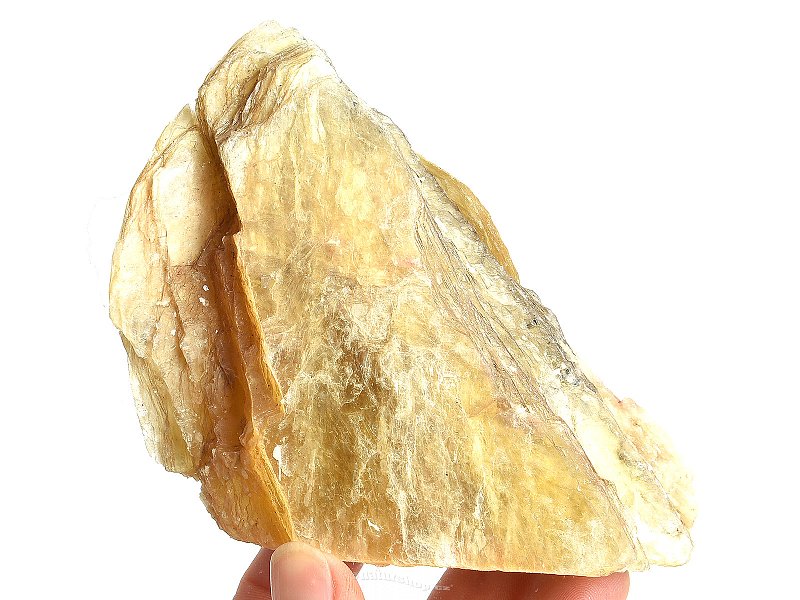 Lepidolite raw "mica yellow" Brazil 324g