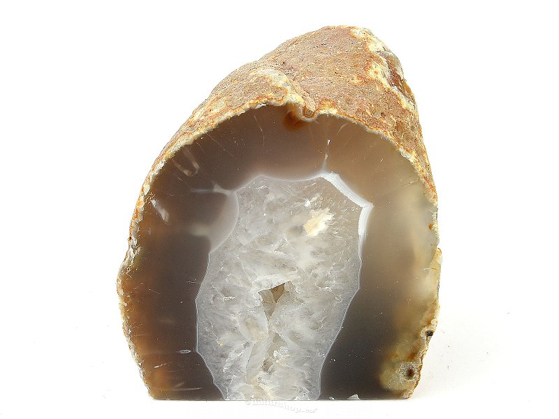 Agate geode with hollow (Brazil) 355g