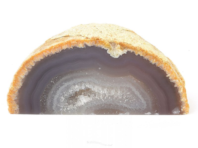 Agate geode with hollow (Brazil) 237g