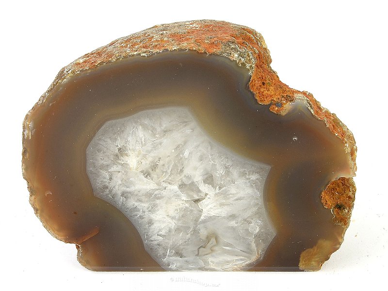 Agate geode from Brazil 317g