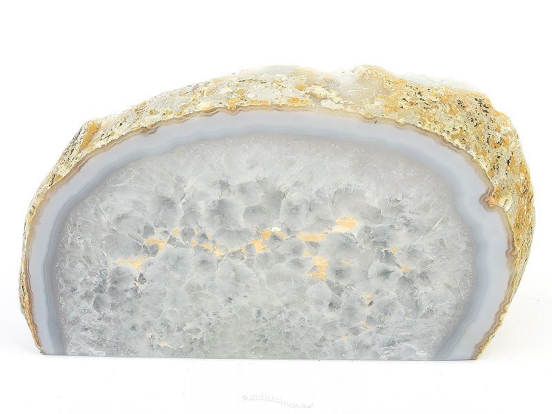 Agate geode from Brazil 742g