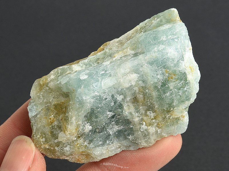 Aquamarine raw crystal 63g