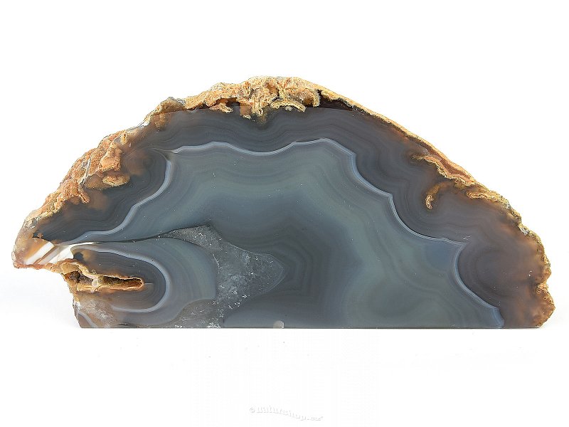 Agate geode from Brazil 374g