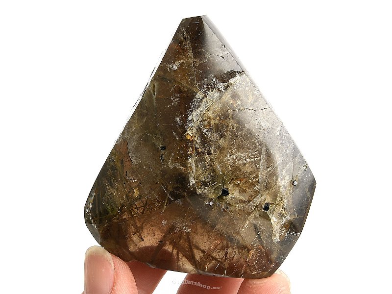 Gemstone with tourmaline cut shape 193g