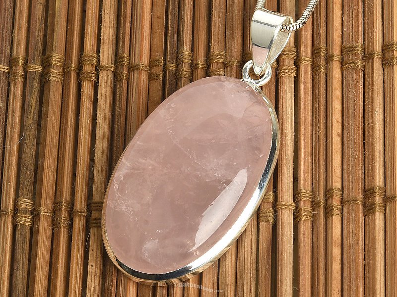 Pendant with a large oval made of rose gold Ag 925/1000 16g
