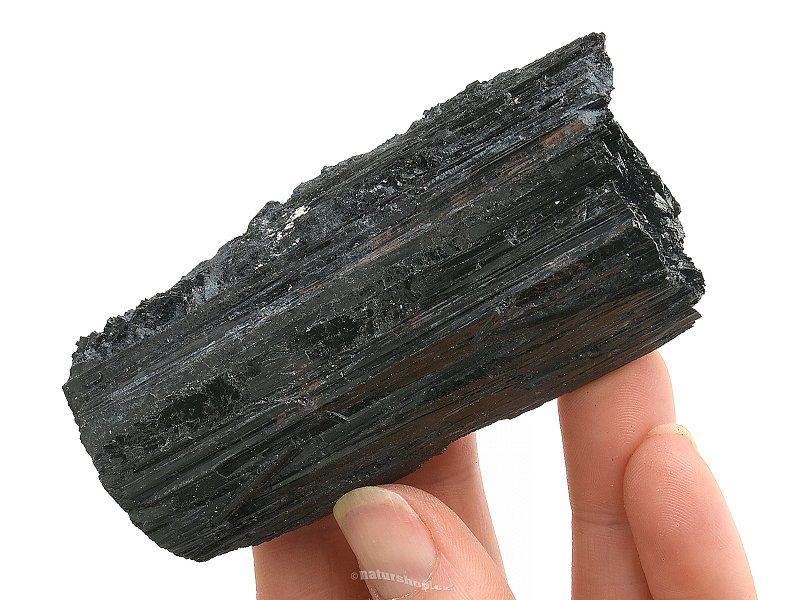 Black tourmaline crystal from Brazil 167g