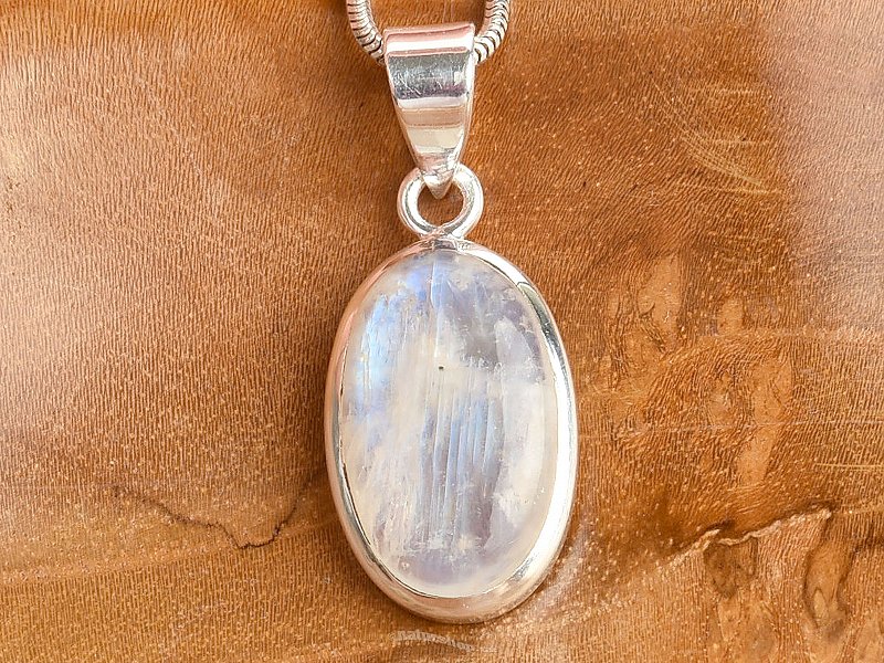 Moonstone pendant silver Ag 925/100 4.3g