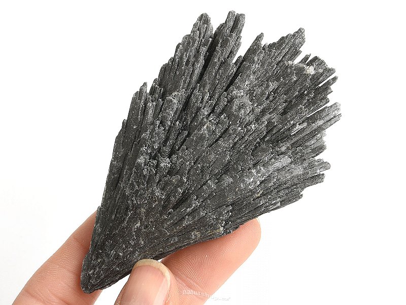Kyanite disten black raw crystal Brazil 102g