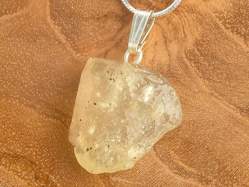 Libyan glass pendant handle Ag 925/1000 3.3g