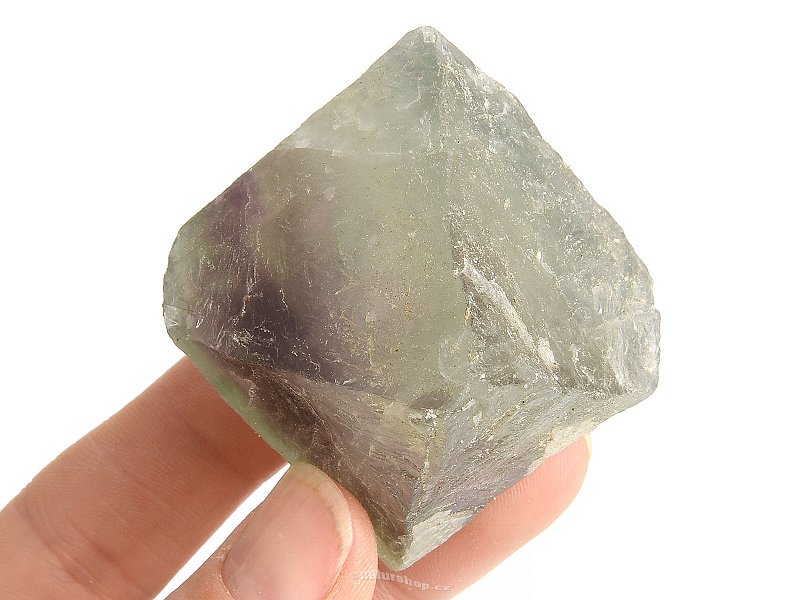 Fluorit oktaedr volný krystal z Číny 120g