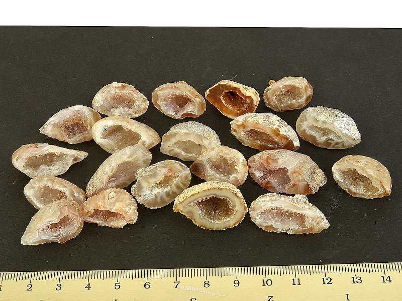 Agate geodes mini pack 20pcs from Brazil (96g)
