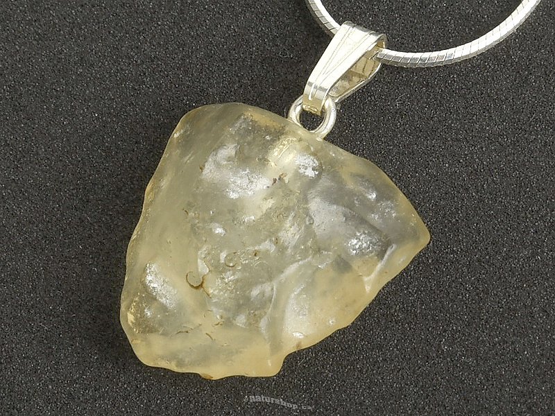 Libyan glass pendant with handle Ag 925/1000 2.5g