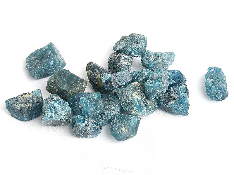 Apatite blue crystal from Brazil