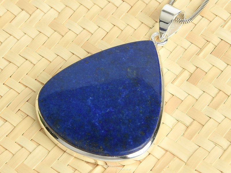 Pendant lapis lazuli silver Ag 925/1000 19.5g