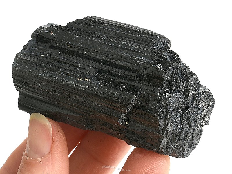 Black tourmaline crystal from Brazil 147g