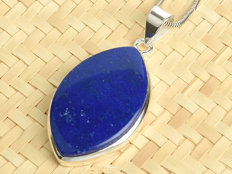 Pendant lapis lazuli silver Ag 925/1000 12.4g