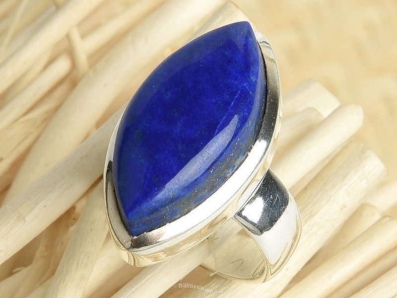 Lapis lazuli prsten Ag 925/1000 11,1g vel.54