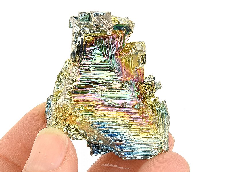 Colored bismuth crystal 76.7g