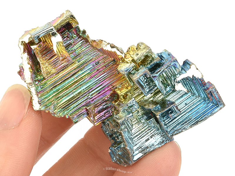 Barevný krystal bismut 57,3g