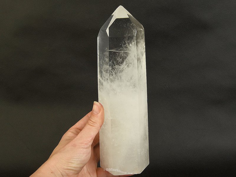 Crystal point extra large cut from Madagascar 1445g