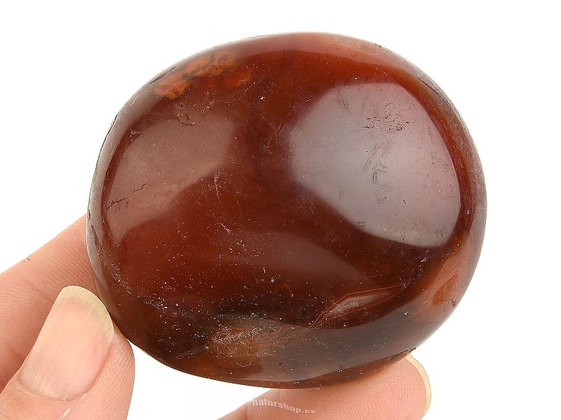 Carnelian smooth stone from Madagascar 104g